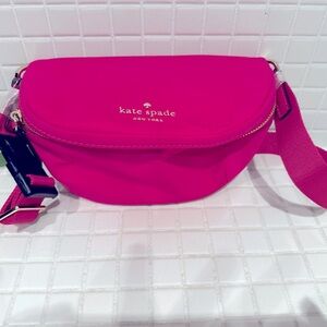 Kate Spade Hot Pink Nylon Belt Bag Authentic NWT—Sweetheart-Watson Lane-Betty